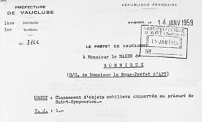 Archive document
